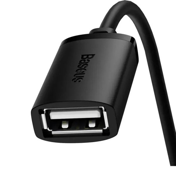 Кабель-подовжувач Baseus AirJoy Series USB2.0 Extension Cable 0.5m Cluster Black (B00631100111-00) 54638 фото