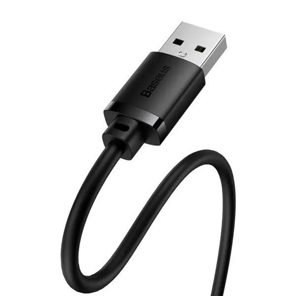 Кабель-подовжувач Baseus AirJoy Series USB2.0 Extension Cable 0.5m Cluster Black (B00631100111-00) 54638 фото