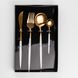 Набір столових приборів Cutlery set із нержавіючої сталі на 1 персону 4 штуки столовий набір 2047833084 фото 2