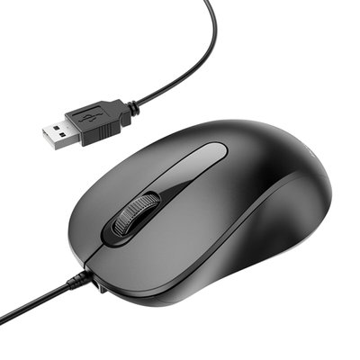 Миша BOROFONE BG4 Business wired mouse Black (BG4W) 15004 фото