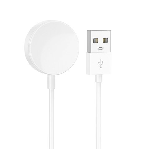 Кабель HOCO Y14 Smart sports watch charging cable White (6931474798947 ) 49038 фото