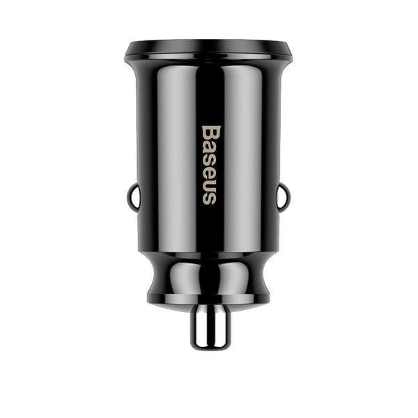 Автомобільний зарядний пристрій Baseus Grain Car Charger 3.1A Black (CCALL-ML01) 10413 фото