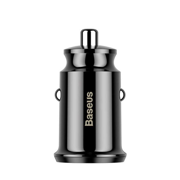 Автомобільний зарядний пристрій Baseus Grain Car Charger 3.1A Black (CCALL-ML01) 10413 фото