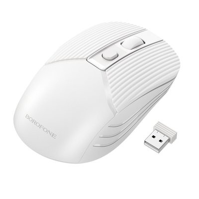 Миша BOROFONE BG5 Business wireless mouse White (BG5W) 15105 фото