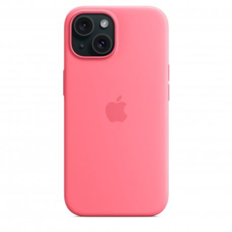 Чохол Apple iPhone 15 Silicone Case with MagSafe Pink (MWN93) 00000047353 фото