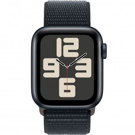 Apple Watch SE 2023 40mm (GPS+LTE) Midnight Aluminum Case with Midnight Sport Loop (MRGD3) 00000047080-001 фото