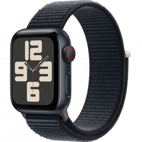 Apple Watch SE 2023 40mm (GPS+LTE) Midnight Aluminum Case with Midnight Sport Loop (MRGD3) 00000047080-001 фото