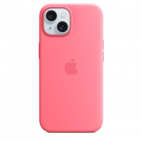 Чохол Apple iPhone 15 Silicone Case with MagSafe Pink (MWN93) 00000047353 фото