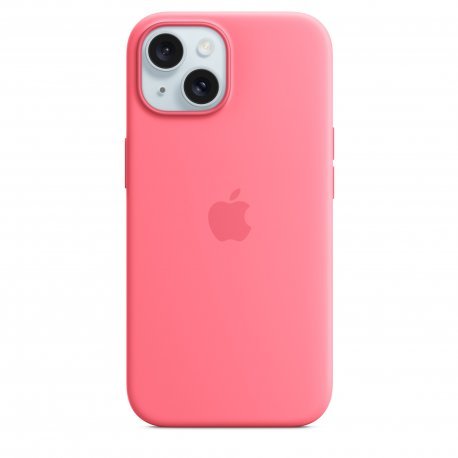 Чохол Apple iPhone 15 Silicone Case with MagSafe Pink (MWN93) 00000047353 фото