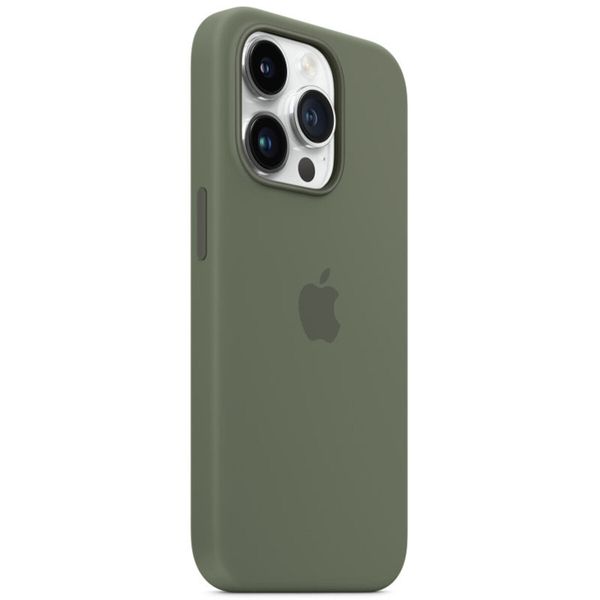 Чехол для смартфона Silicone Full Case AAA MagSafe IC для iPhone 14 Olive (Orig14Olive) 47218 фото