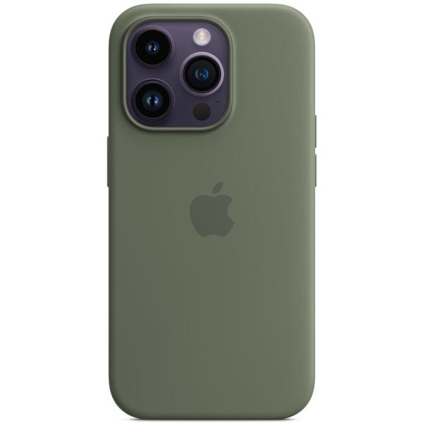 Чехол для смартфона Silicone Full Case AAA MagSafe IC для iPhone 14 Olive (Orig14Olive) 47218 фото