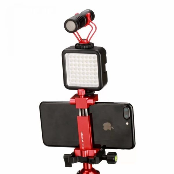 Тримач для телефону Ulanzi Vijim Pocket Arca Swiss Phone Tripod Mount Red (UV-0596 ST-03) (UV-0596) 45600 фото