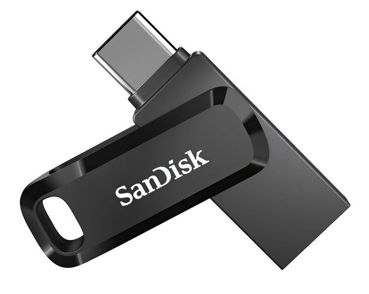 Flash SanDisk USB 3.1 Ultra Dual Go Type-C 128Gb (150 Mb/s) (SDDDC3-128G-G46) 13708 фото