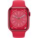 Apple Watch Series 8 45mm (GPS+LTE) (Product)Red Aluminum Case with (Product)Red Sport Band - Size S/M (MNVR3) 00000039929-001 фото 2