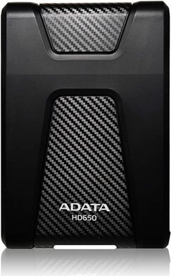 Зовнішній жорсткий диск PHD External 2.5'' ADATA USB 3.1 DashDrive Durable HD650 1TB Black (AHD650-1TU31-CBK) 1264 фото