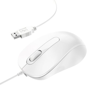 Миша BOROFONE BG4 Business wired mouse White (BG4B) 15005 фото