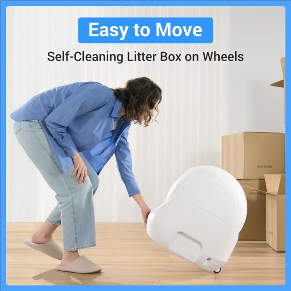 Смарт автоматичний лоток CATLINK Smart Litter Box - Scooper SE Baymax (6972884750842) 53592 фото