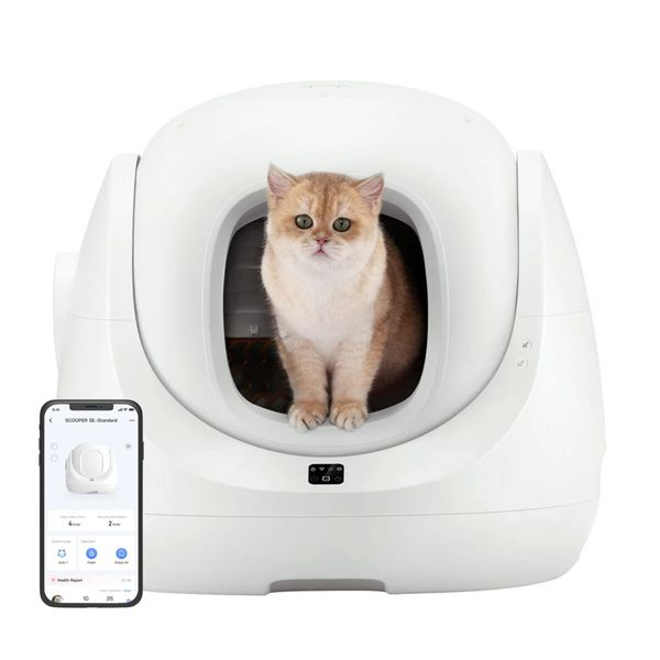 Смарт автоматичний лоток CATLINK Smart Litter Box - Scooper SE Baymax (6972884750842) 53592 фото