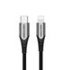 Кабель Vention USB 2.0 C to Lightning Cable 1M Gray Aluminum Alloy Type (TACHF) (TACHF) 48049 фото 1