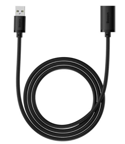 Кабель-подовжувач Baseus AirJoy Series USB3.0 Extension Cable 2m Cluster Black (B00631103111-03) 54641 фото