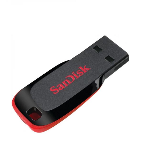 Flash SanDisk USB 2.0 Cruzer Blade 64Gb Black/Red (SDCZ50-064G-B35) 9332 фото