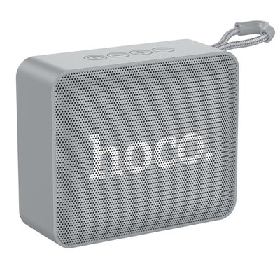 Портативна колонка HOCO BS51 Gold brick sports BT speaker Grey (6931474780751) 32802 фото