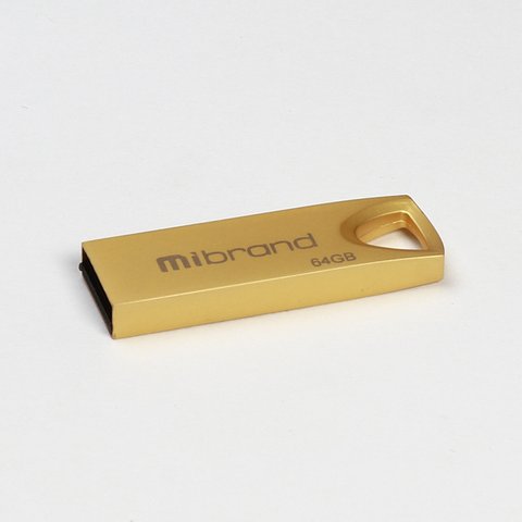 Flash Mibrand USB 2.0 Taipan 64Gb Gold (MI2.0/TA64U2G) 12220 фото