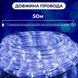 Гірлянда вулична стрічка світлодіодна Дюралайт 900 LED 50м морозостійка прозорий дріт Синій 1958911727 фото 8