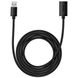 Кабель-подовжувач Baseus AirJoy Series USB3.0 Extension Cable 3m Cluster Black (B00631103111-04) 54642 фото 1