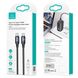 Кабель Usams US-SJ524 U71 Type-C To Type-C 100W PD Fast Charging & Data Cable 1.2m black (SJ524USB01) 52360 фото 1