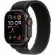 Apple Watch Ultra 2 (2024) 49mm (GPS+LTE) Black Titanium Case з Black Trail Loop – M/L (MX4V3) 1005278 фото 1