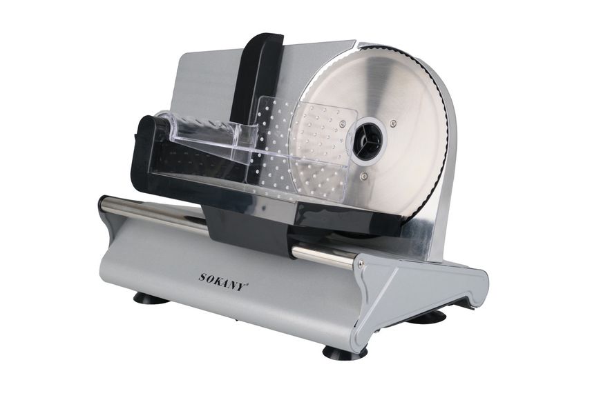 Ломтерізка Sokany SK-446 Electric Food Slicer 500W слайсер для дома 1892203385 фото