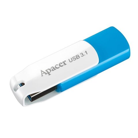 Flash Apacer USB 3.2 Gen1 AH357 128GB Blue (AP128GAH357U-1) 53568 фото