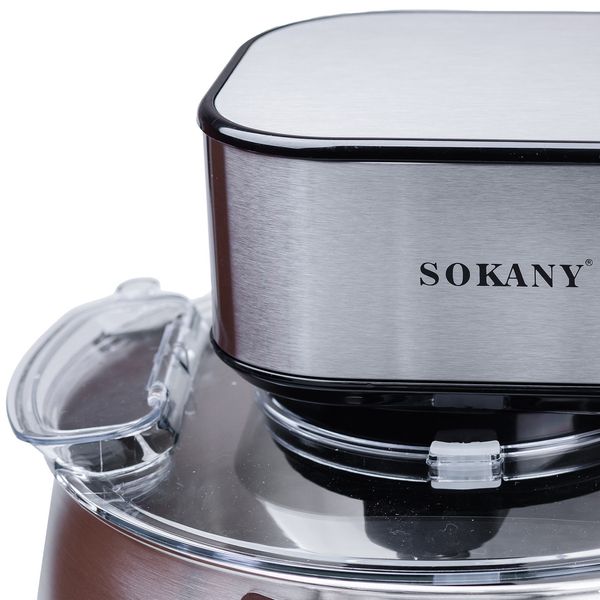 Міксер планетарний Sokany SC-623E Stand Mixer 10 л 2000W блендер міксер 2078132694 фото