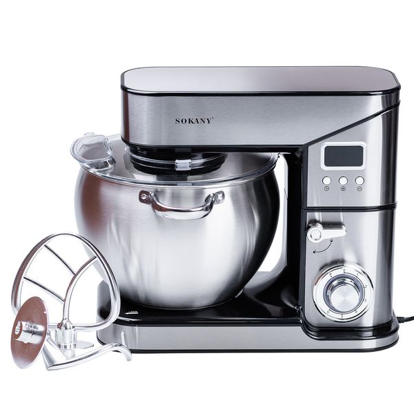 Міксер планетарний Sokany SC-623E Stand Mixer 10 л 2000W блендер міксер 2078132694 фото