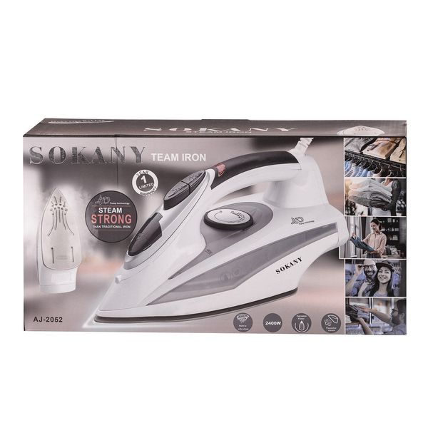 Праска парова Sokany AJ-2052 Steam Iron 2400W паро праска 2021530657 фото