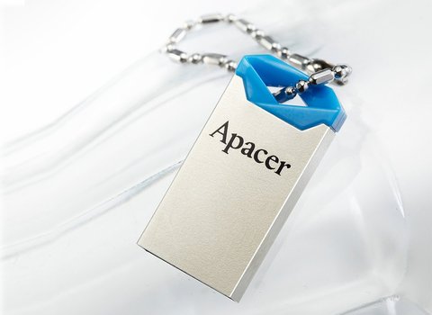 Flash Apacer USB 2.0 AH111 64GB Blue (AP64GAH111U-1) 14042 фото