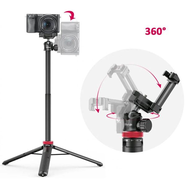 Штатив Ulanzi Vijim Multi-functional Mini Tripod Black (UV-2502B MT-44 black) (UV-2502B) 45637 фото