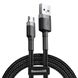 Кабель Baseus cafule Cable USB For Micro 2.4A 0.5M Gray+Black (CAMKLF- AG1) 7639 фото 1