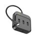 Хаб HOCO HB35 Easy link 4-in-1 100 Mbps Ethernet Adapter(Type-C to USB2.0*3+RJ45)(L=0.2M) Black 48961 фото 4