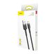 Кабель Baseus cafule Cable USB For Micro 2.4A 0.5M Gray+Black (CAMKLF- AG1) 7639 фото 7