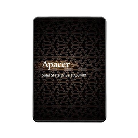 SSD Apacer AS340X 240GB 2.5" 7mm SATAIII 3D NAND Read/Write: 550/520 MB/sec (AP240GAS340XC-1) 13358 фото