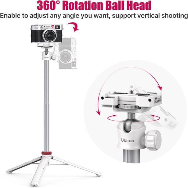 Штатив Ulanzi Vijim Multi-functional Mini Tripod White (UV-2503A MT-44 white) (UV-2503A) 45638 фото