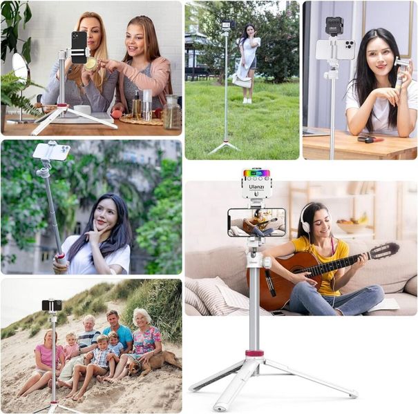 Штатив Ulanzi Vijim Multi-functional Mini Tripod White (UV-2503A MT-44 white) (UV-2503A) 45638 фото