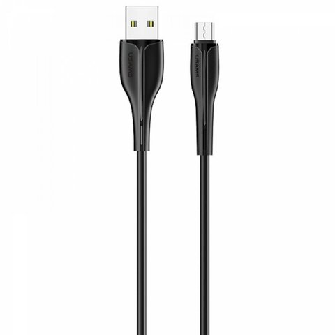 Кабель Usams US-SJ373 U38 Micro Charging and Data Cable 1m Black (SJ373USB01) 15135 фото