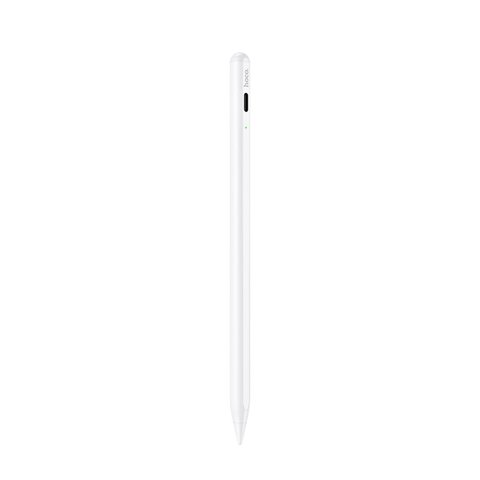 Стилус HOCO GM102 Smooth series active anti-mistake touch capacitive pen для iPAD White (6931474761170) 24825 фото