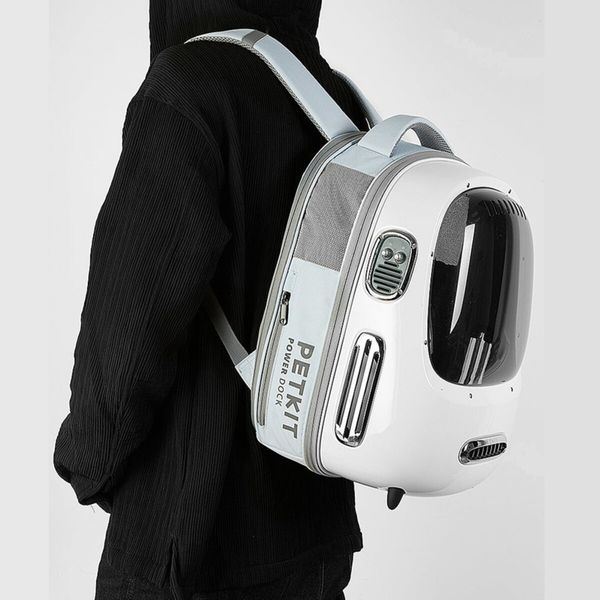 Рюкзак-переноска PETKIT Breezy2 Smart Cat Carrier white (P7704-W) (P7704-W) 45102 фото