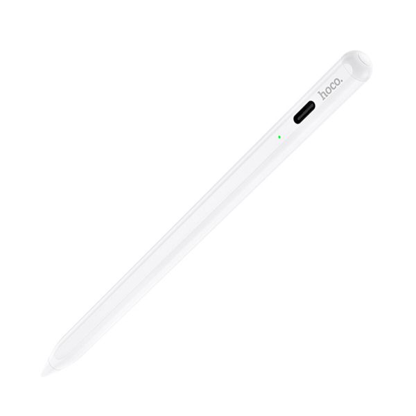 Стилус HOCO GM102 Smooth series active anti-mistake touch capacitive pen для iPAD White (6931474761170) 24825 фото