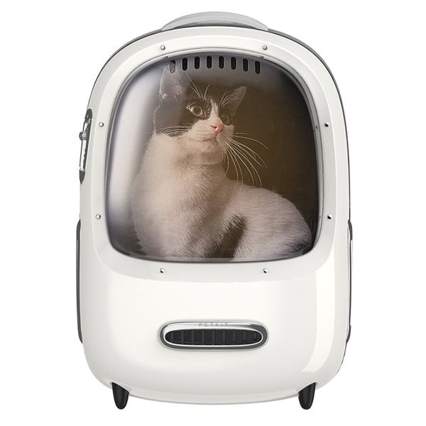 Рюкзак-переноска PETKIT Breezy2 Smart Cat Carrier white (P7704-W) (P7704-W) 45102 фото