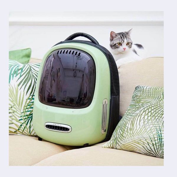 Рюкзак-переноска PETKIT Breezy2 Smart Cat Carrier green (P7701-G) (P7701-G) 45104 фото